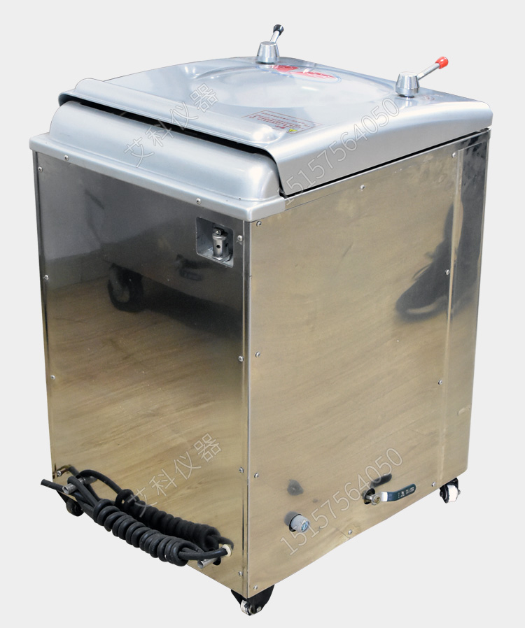 上海三申不銹鋼立式電熱蒸汽滅菌器YM75Z(定時(shí)數(shù)控)75L 壓力蒸汽滅菌鍋